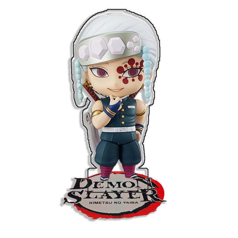 Standing Sign for Demon Slayer Tengen Uzui Muichiro Tokito Acrylic Desktop Stand Decorating Self Made Collection Toy Fans Gift
