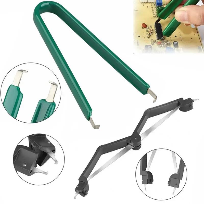 U Typ IC Chip Extractor Maschine Clip Für ROM Extraction Removal Puller Reparatur Werkzeug Dip Inkapseling Anti-Statische Extraction