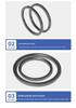 High-Temperature Resistant Flexible Graphite Gasket for Metal Bellows Seals