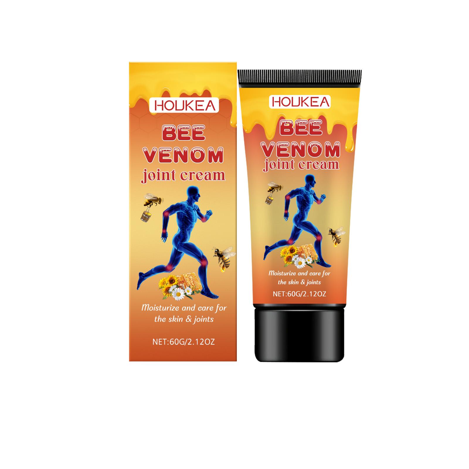 

60g Bee Venom Aloe Vera Joint Care Stick Moisturizing Joint Cream Knee Nourishing Sports Care Portable
