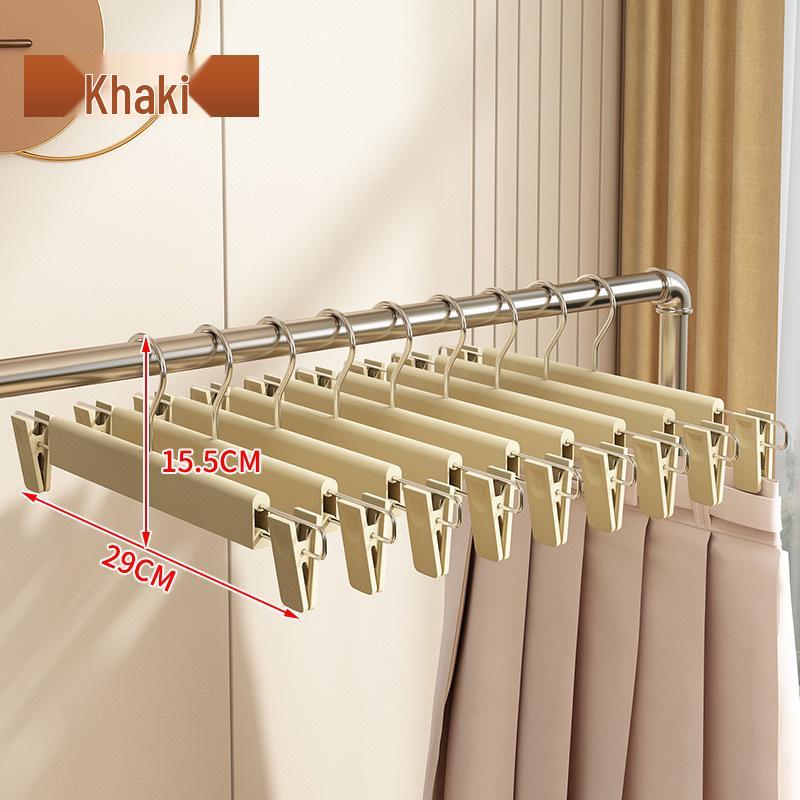 Non-Slip Double-Position Thick Plastic Clothes & Coat Hanger for Bedroom Storage