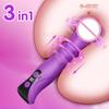 Stoßender Schwingender Dildo Vibrator Weiblicher Teleskopischer Vibrations-Klitoris-Stimulator G-Punkt Vibrator Sexspielzeug für Erwachsene Produkte für Frauen