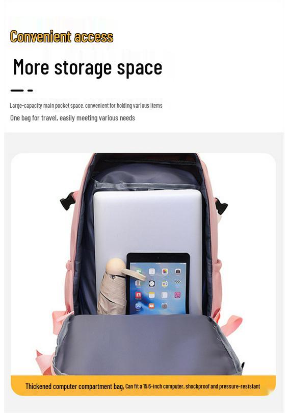 Multifunctional Laptop Backpack for Students & Short Business Travels