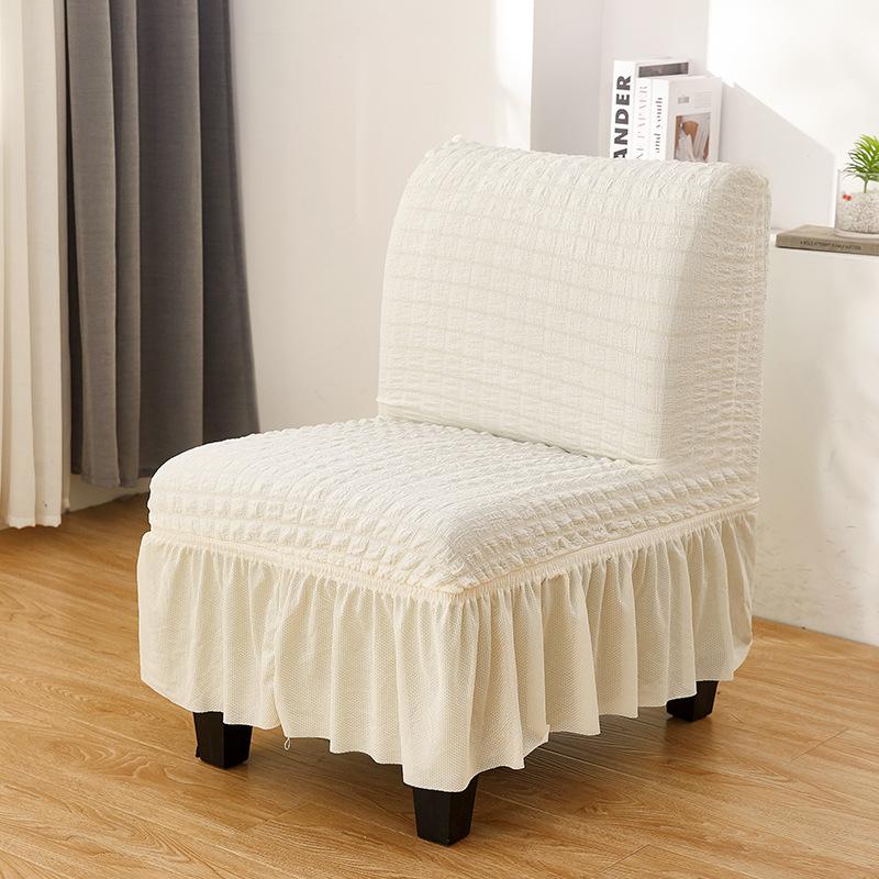 Elastic Cationic Thickened Fat Chair Cover Without Armrests Hotel Restaurant Coffee Shop Chair Chair Cover