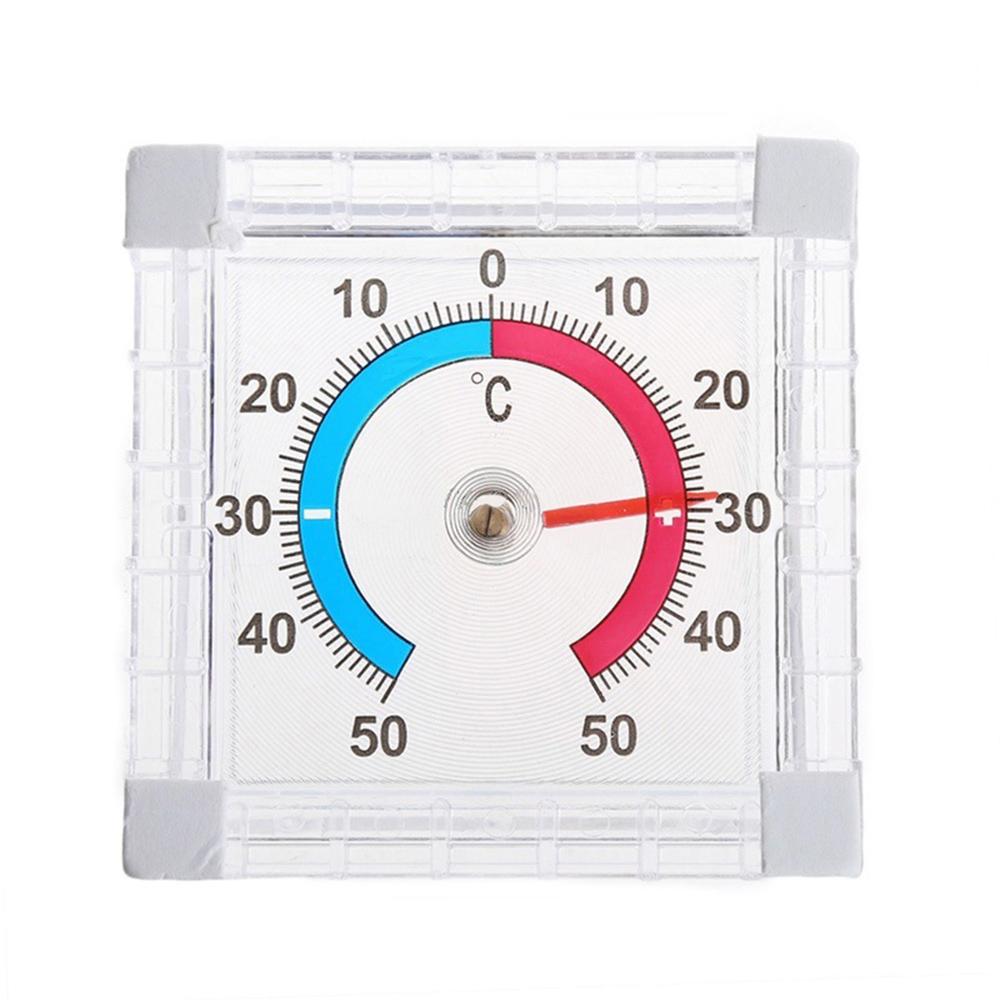 Window Indoor Outdoor Wall Garden Home Graduated Disc Measurement Hot Temperature Thermometer 1PC