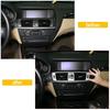 Car Center Control Air Condition Outlet Vent Frame Cover For BMW X3 F25 2011 2012 2013 2014-2017 ABS Trim Interior Accessories