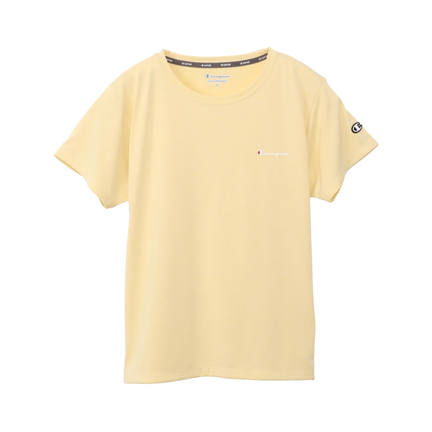 

Champion Short Sleeve TECH Round Odor UV Script Rubber Print T-Shirt, WEAVE(R), CW-BS301-752-M, Neck, Antibacterial, Resistant, Quick-Drying,