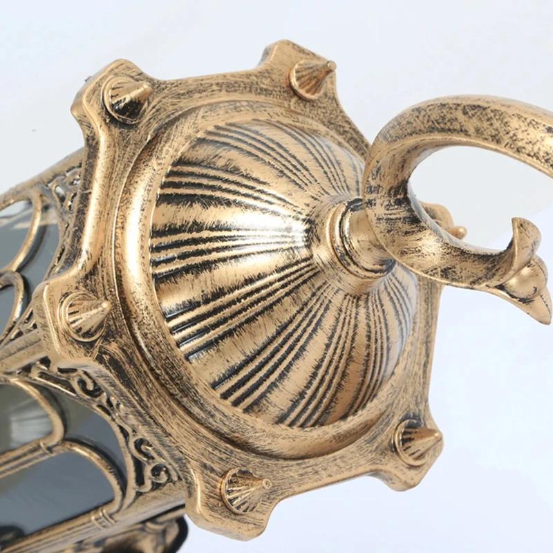 Eu Retro Wall Light Outdoor Lighting IP44 Waterproof Courtyard Garden Porch Light E27 Screw Wall Light Outdoor Home Decoration