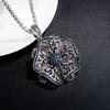 European and American flower sweater chain women, original retro trend hollow long necklace personalized jewelry