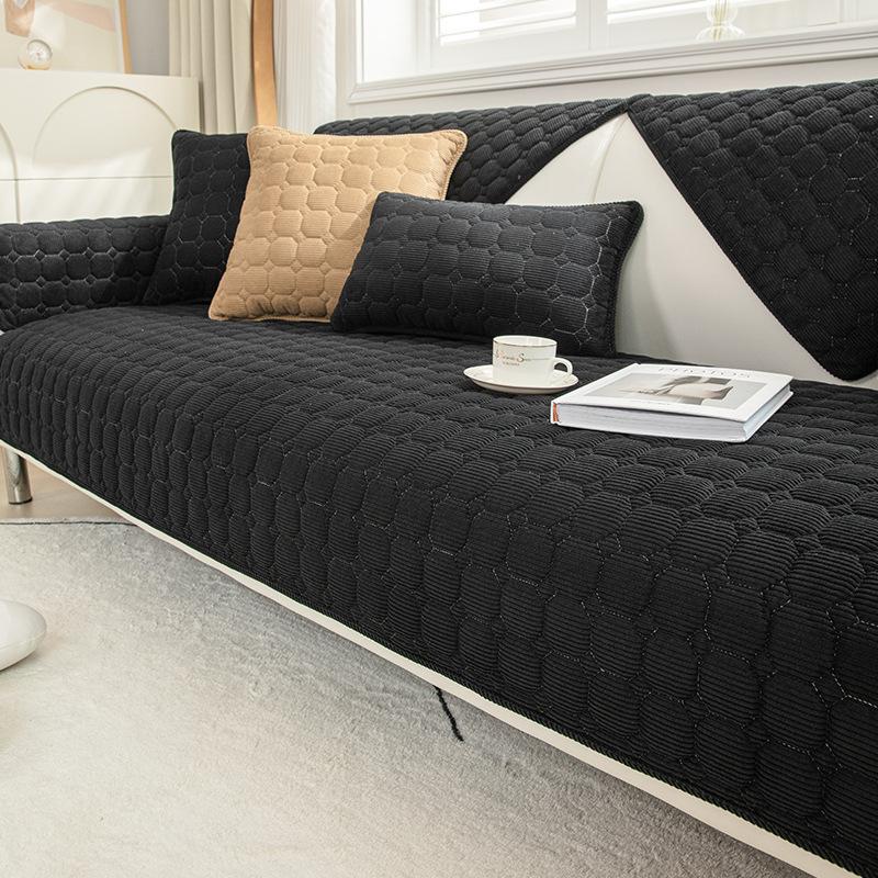 Winter Corduroy New Sofa Cushion Thickened Sofa Cover Simple Four-Season Universal Non-Slip Seat Cushion Sub-Cover Cloth Towel