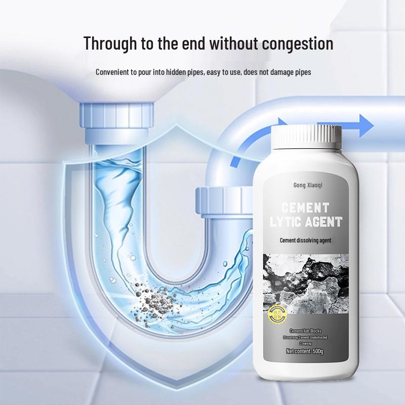 Cement Dissolver: Powerful Concrete & Drain Clog Remover