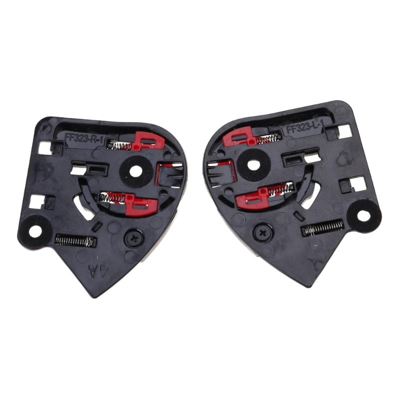 Flip Up Helmet Shield Base Holder 1 Pair Replacement Parts for FF801 FF323 FF390 Windscreen Holder Base Visors Parts