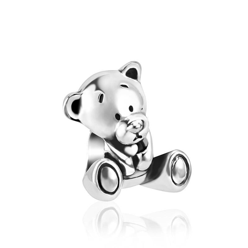 New Copper Owl Giant Panda Monkey Pendant Bead Fit Original Charms Bracelet Trinket Necklace Jewerly Accessories
