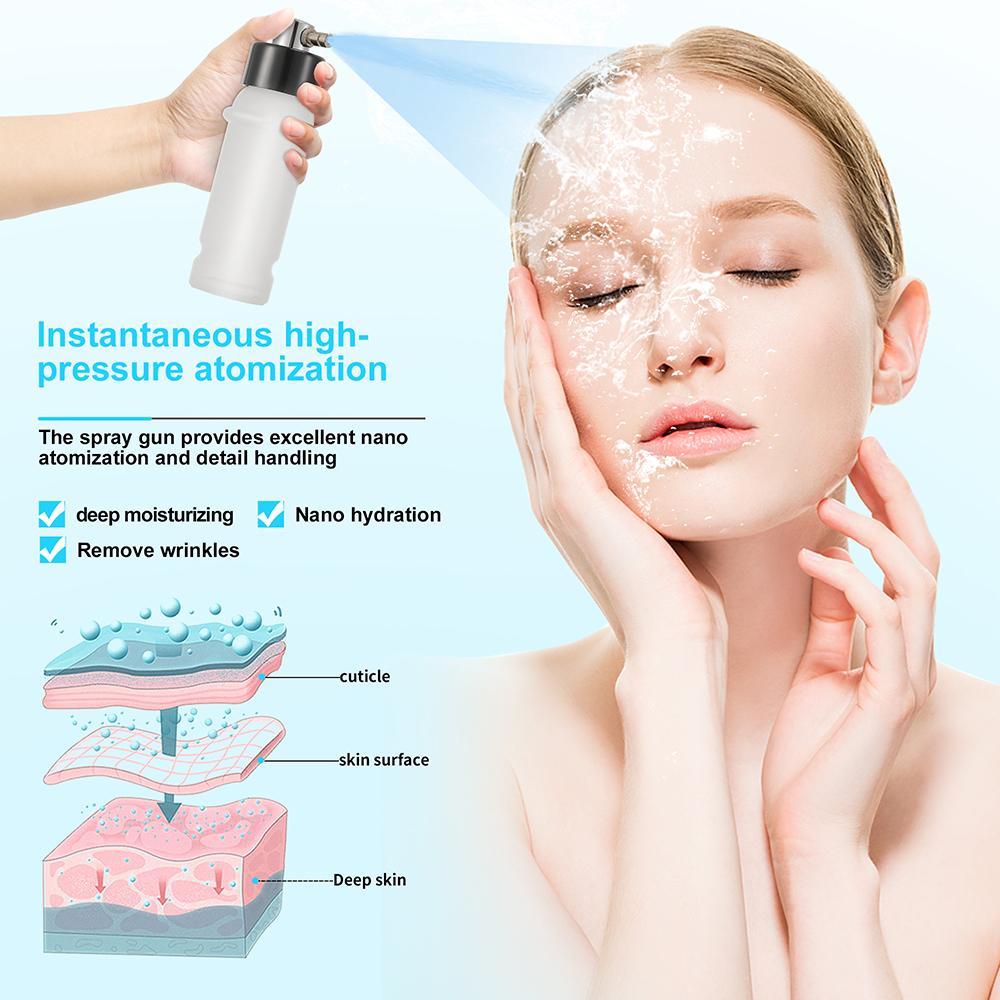 3 In 1 Diamond Microdermabrasion Facial Lifting Machine Vacuum Suction Face Water Spray Exfoliate Removal Peeling Skin Care Tool