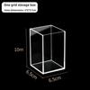 Acrylic Transparent Pen Holder Storage Box for Paint Box Cosmetic Brushes Modern Minimalist Style for Desktop Office Dressing