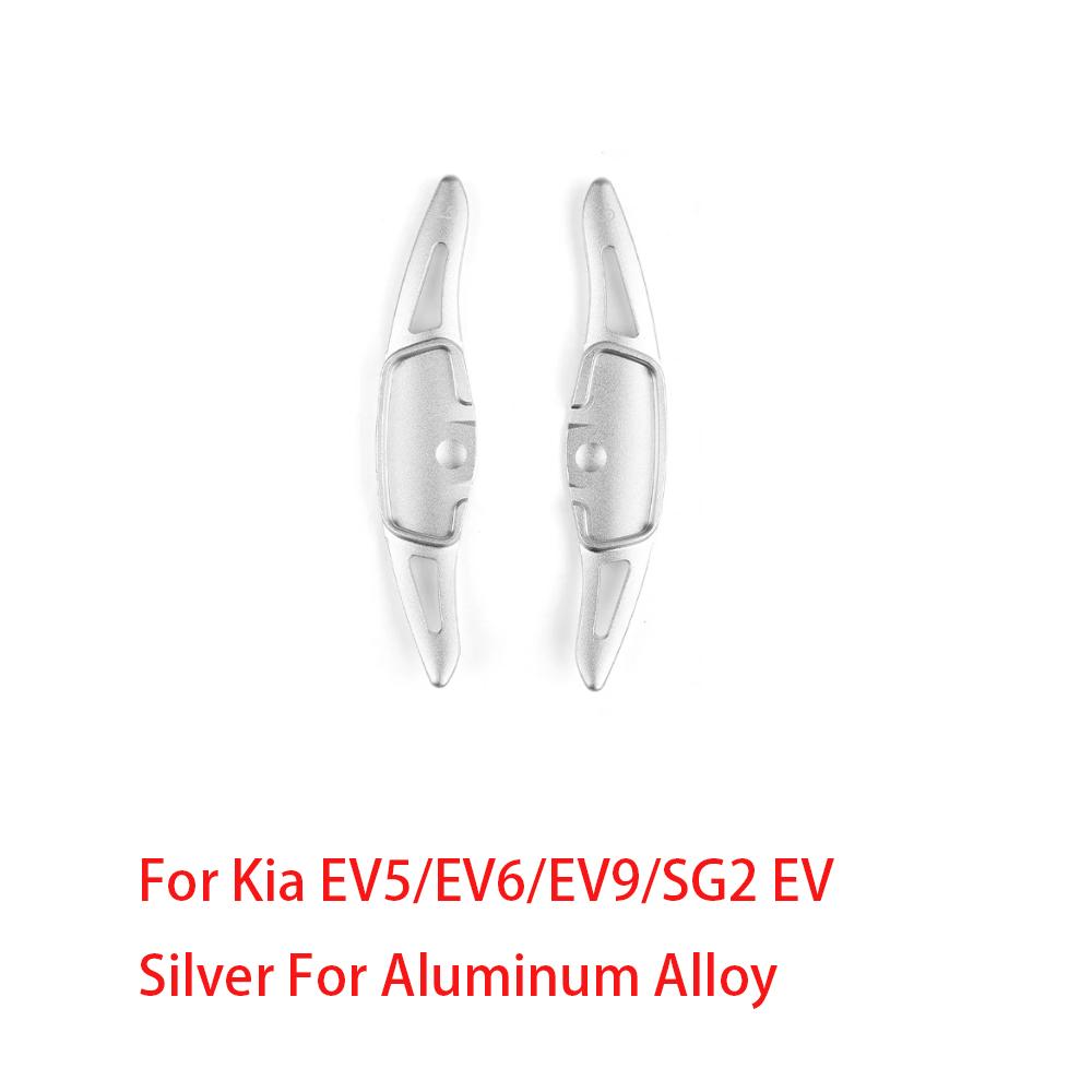 

For Kia EV5/EV6/EV9/SG2 EV Car Tuning 2PCS Steering Wheel Shifter Paddle Cover Trim Accessories Interior Parts