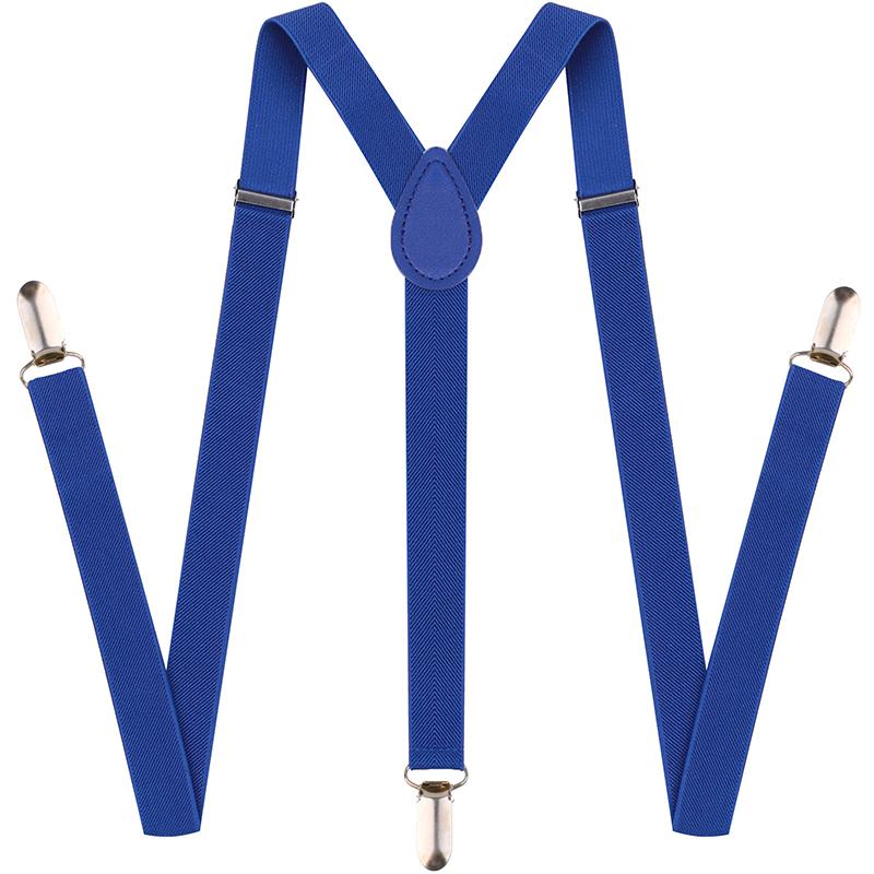 

Мужские регулируемые эластичные подтяжки для брюк Y-образной формы шириной 1 дюйм, аксессуары для повседневной одежды, прочные металлические зажимы, унисекс