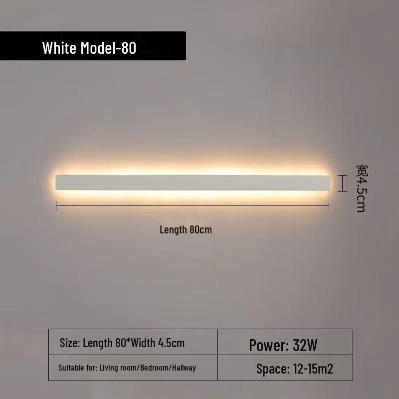 Modern Minimalist Wall Lamp for Bedroom, Living Room, or Hallway
