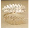 Armbånd Armmansjett Armbånd Tilbehør Smykker Armbånd Overarmsarmbånd Gull Laurbærblad Blad Gull Armring NT226 [Grønn Piercing]