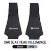 Car Logo Headrest Cover Seat Head Pillow Neck Headrest Cover For Hyundai Genesis N-LINE I10 I20 I30 I40 IX20 IX35 Kona Tiburon R4