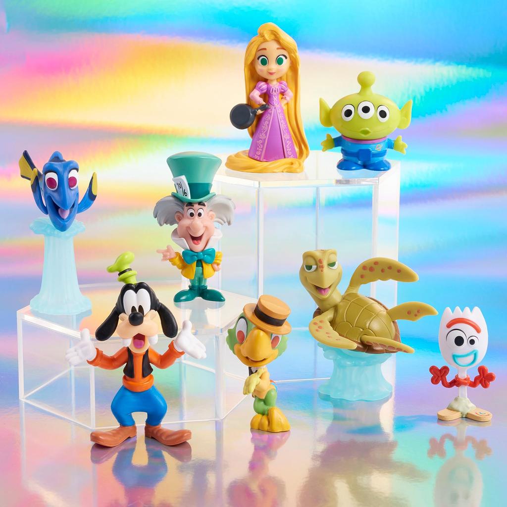 Just Play Disney 100 Years of Comedy Celebration Collection, Limited Edition 8-Piece Figure Set, Kids' Toys, Ages 3 and Up