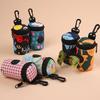 Hot Arrive Colorful Cute Design Luxury Heart Print Dog Poop Bag Holder Dispenser (Not Include Poop Bag And Pet Leashes)