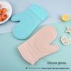 Extended Heat-Resistant Silicone Gloves for Cooking and Baking - High-Temperature Protection In Kitchen and Oven