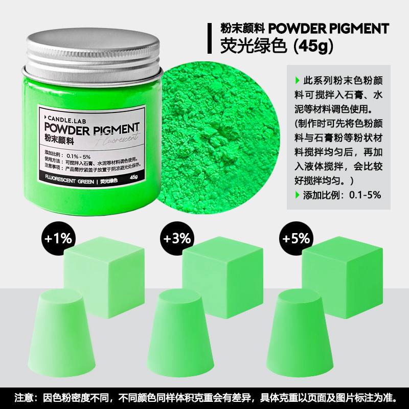 Gypsum Colored Pigments Morandi Fluorescent Dyes Rich Color Good Dispersion for Sculptures Teaching Models Candle Crafts