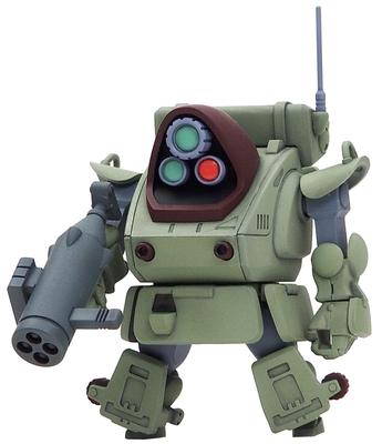 Cavico Choypla Series Armored Trooper Votoms Standing Approximately 48mm Plastic Model Kit ATH-14-WP Turtle, Tall, Non-Scale MIM-024-MG (Robot)