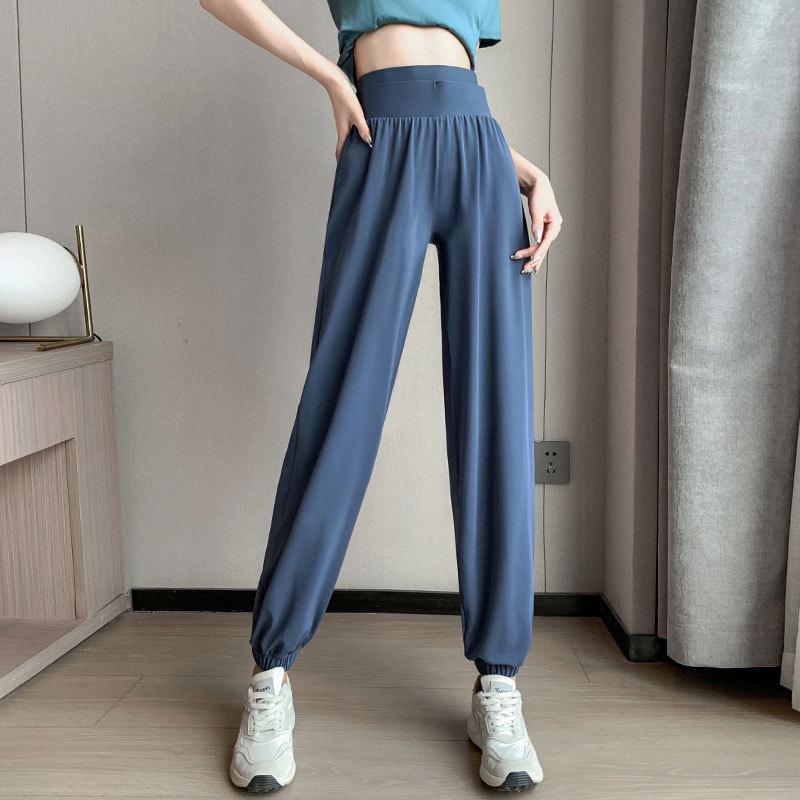 

Женский летний беговой комплект 2024: Куртка Ice Slim Waist с УФ-защитой и быстросохнущая фитнес-одежда Small