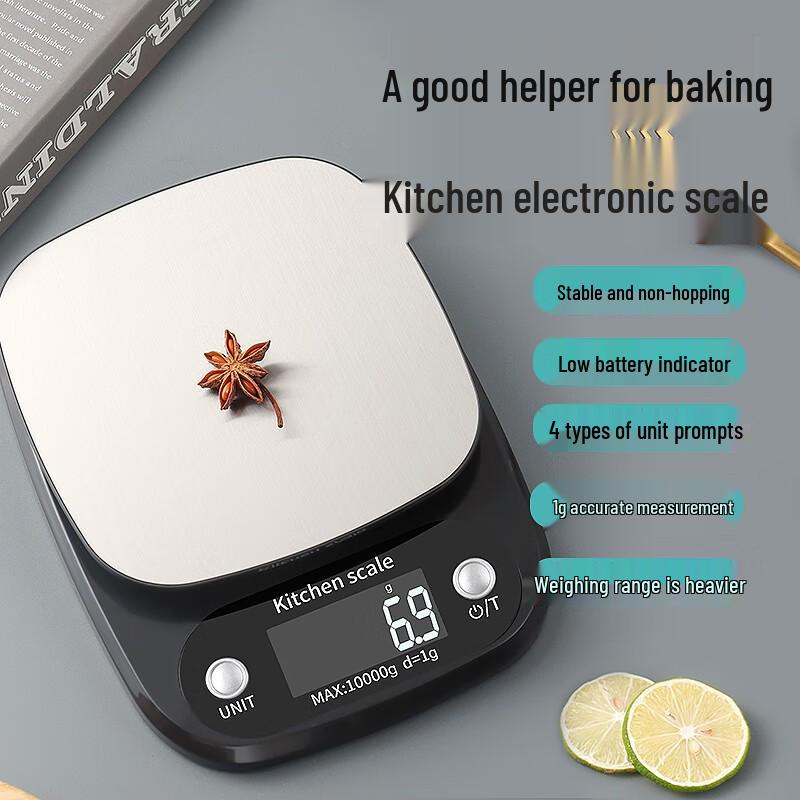 High-Precision 0.1g Electronic Kitchen Scale for Baking and Tea