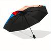 Mario Adventure Automatic Folding Cute Umbrella - Lightweight, Retractable Design with 8-Rib Durability, Perfect for Outdoor Adventures, Fas