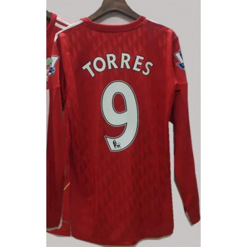 Retro Long Sleeve Soccer Jersey Football Shirt Men Women Vintage Legends Print Sports Training Top