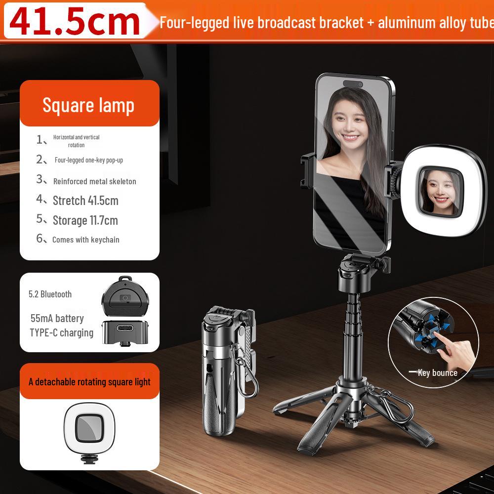 P15Mini 3v1 Bluetooth Selfie tyč: Proti otřesům, zatahovací a přenosný