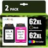 Remanufactured Ink Cartridge 62XL - HP Envy 5540 - Multicolor - 600 Pages - 450 Color Pages