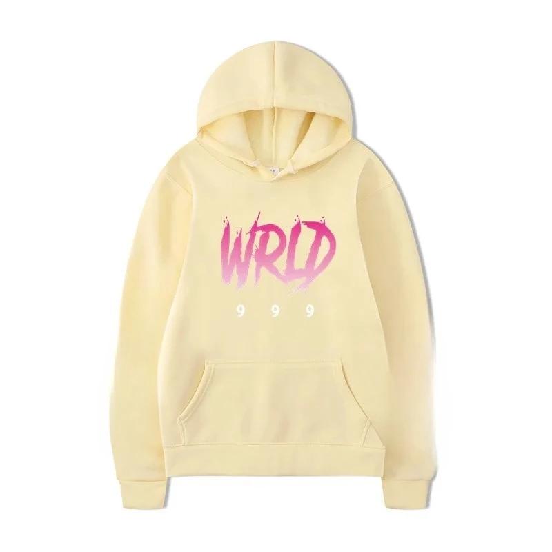 Men's Fashion Hooded Sweatshirt, American Singer, Juice WRLD Pattern, Printed Casual Sweatshirt, Comfortable Top