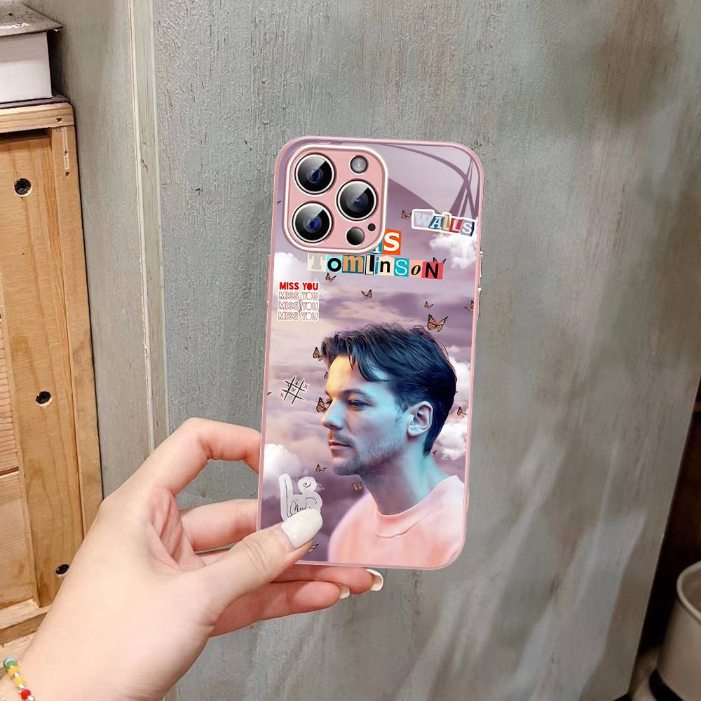 L-Luis M-Miguel Singer For IPhone 14 13 12 Mini 11 Pro XS Max X XR 14 Plus Tempered Glass Cover