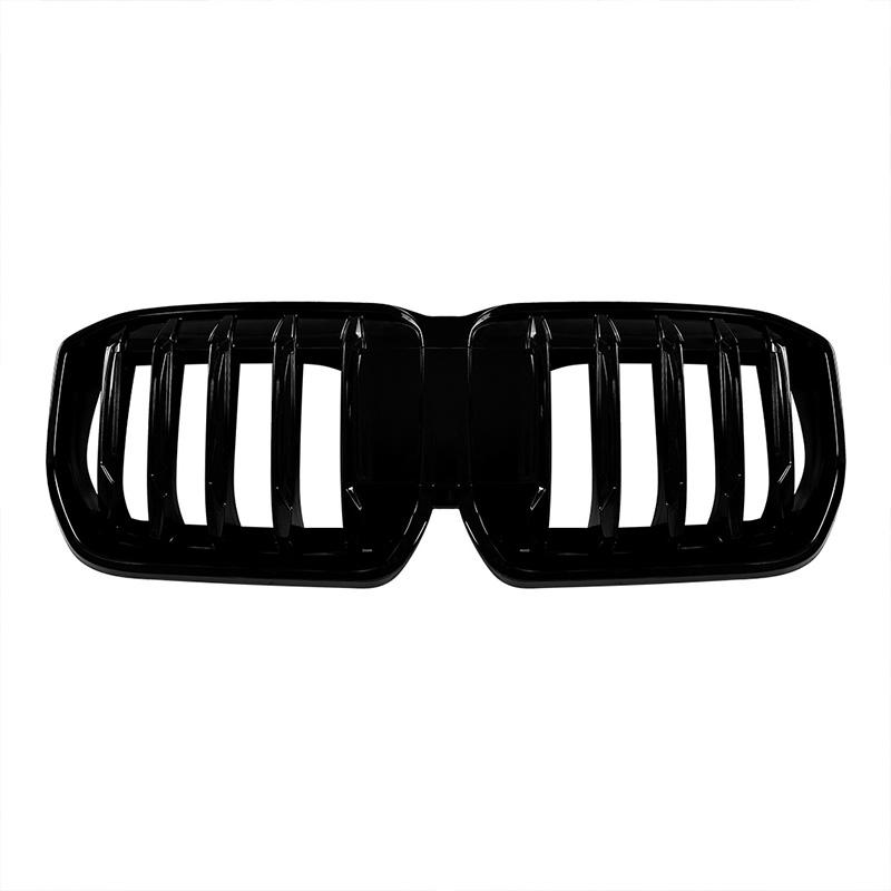 For BMW X1 IX1 U11 2026+ High Quality ABS Single Line & Double Lines Kidney Grille Car Front Bumper Grill Glossy Black
