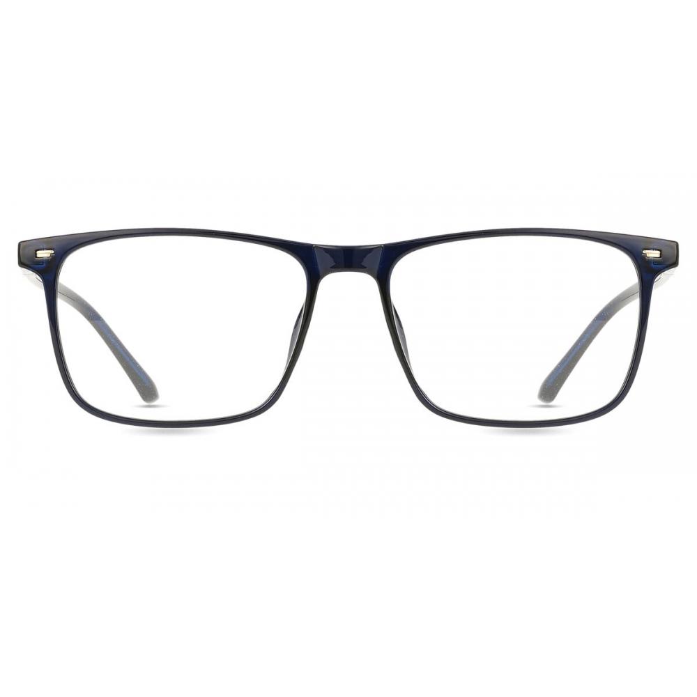 

Full Rim Square Transparent Blue Smartbuy Collection Deua 218262 C21 Fashion Unisex Eyeglasses Transparent Blue/53