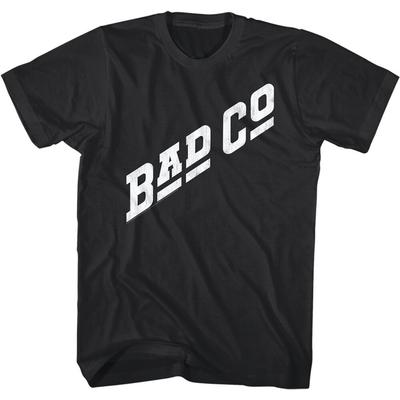 Bad Company Vintage Rock Band Logo Men's T Shirt BadCo Debut Album Concert Tee