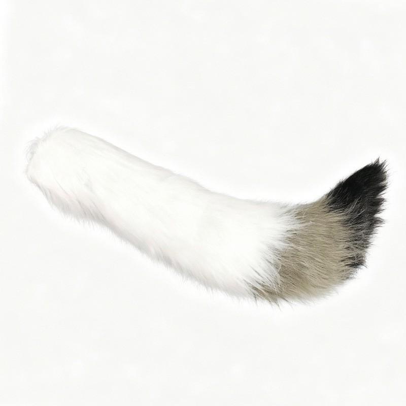 Electric Swinging Fox Tail Prop Anime Cosplay Costume Adult Plush Accessory Convention