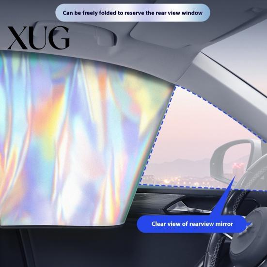 Car Window Shades 1/4Pcs Sun Magnetic Baby Rear Shade for Breathable Side UV Protection Privacy Mesh Sunshade Covers Folding Curtain Most Vehicles &