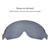 Helmet Lens Visor Anti-Fog Motorcycle Windshield Lens Face Shield Anti-Scratch Sunscreen UV Resistant Fit for JO EXZERO