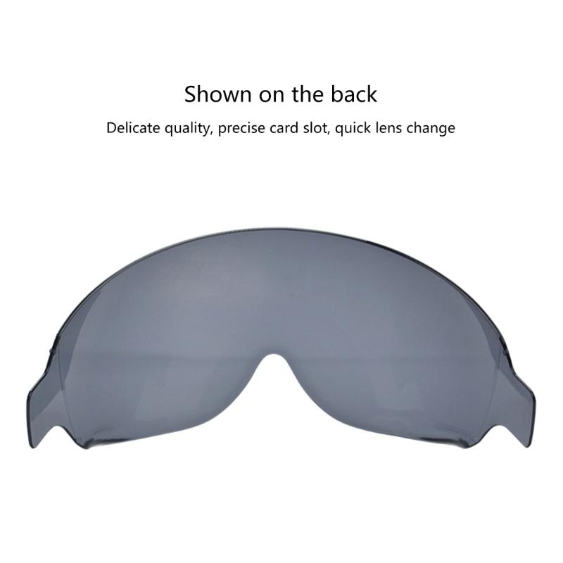 Helmet Lens Visor Anti-Fog Motorcycle Windshield Lens Face Shield Anti-Scratch Sunscreen UV Resistant Fit for JO EXZERO