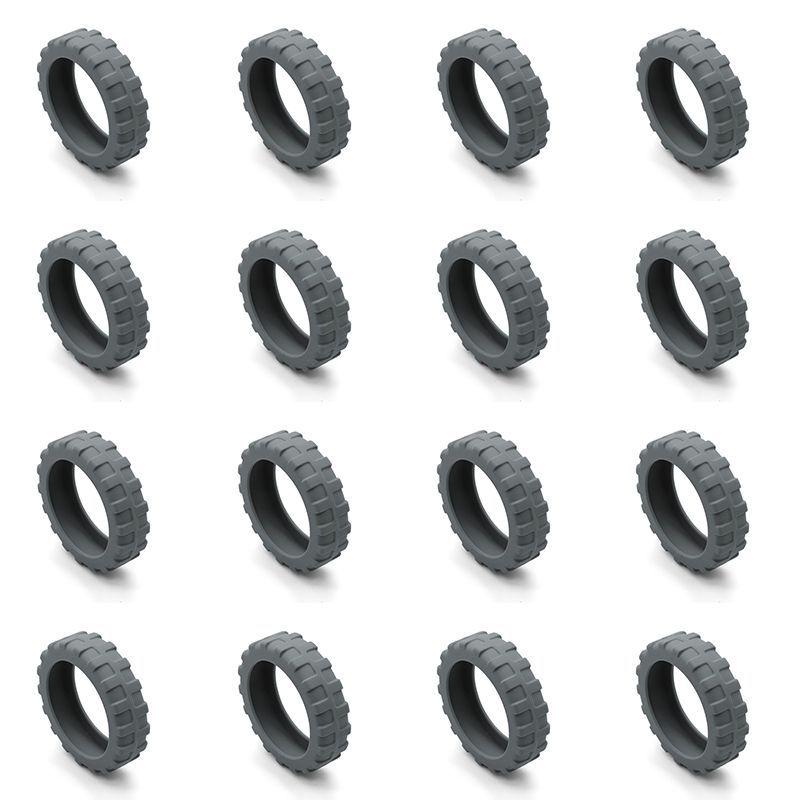 16pcs Upgraded Thickened Silicone Suitcase Wheels Protective Cover Trolley Case Luggage Silent Shock Absorption Wheels Wear-resistant