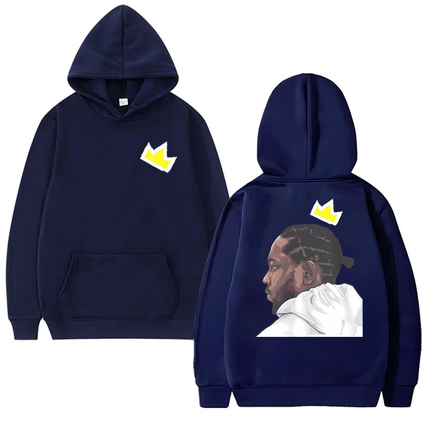 

Kendrick Lamar 2025 New in hip hop printed black streetwear Hoodies Unisex vintage Casual Sweatshirt Men women Fleece pullovers 3XL