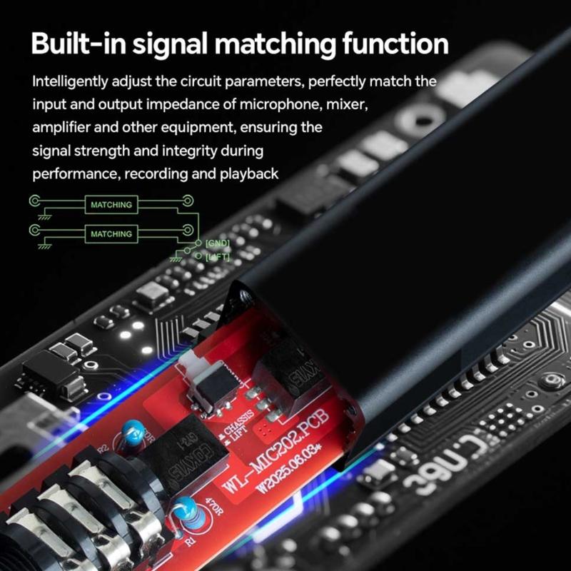 Professioneller 6,35mm Audio Massebrummel-Isolator Geräuschunterdrückung Mit Metallkonstruktion Für Live-Sound Und Studioeinsatz