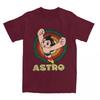 Neuankömmling Herren Klassische Cartoon Astro Boy Hemd Bekleidung Japan Manga Mighty Atom Astroboy T-Shirt Kleidung T-Shirt