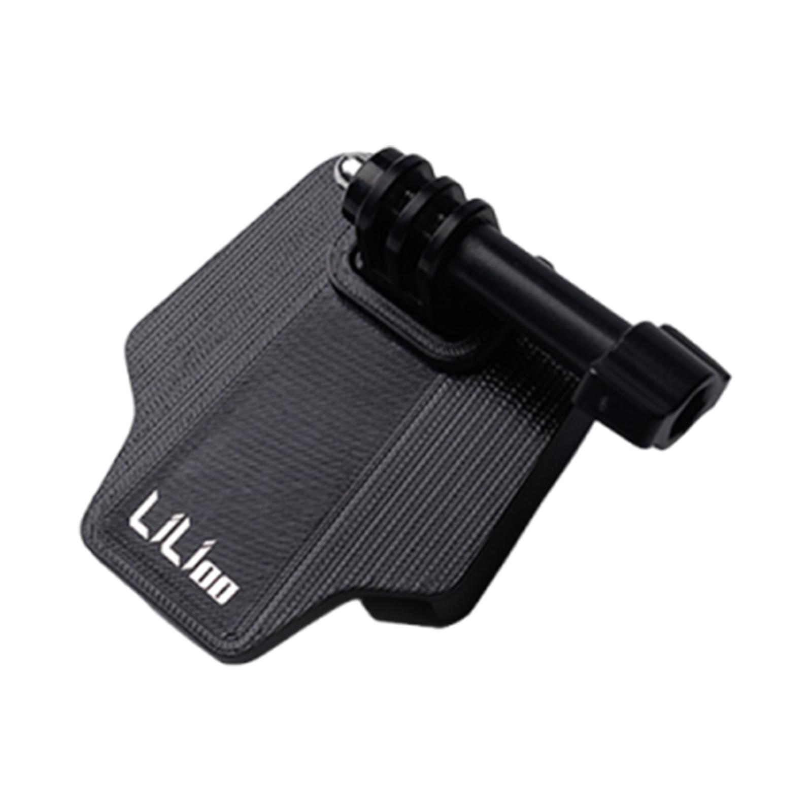 

Folding Bike Pig Nose Lamp Stand Lightweight Light Holder Seat Wear Resist Camera Conversion Mount For Brompton/Dahon/GoPro/DJI чорний