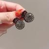 Sparkly Rhinestone Mini Claw Clip for Korean Style Wispy Bangs